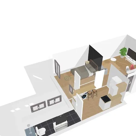 Le Red St Leon : Lit Queen Size * Wifi * Ideal Couple كولمار