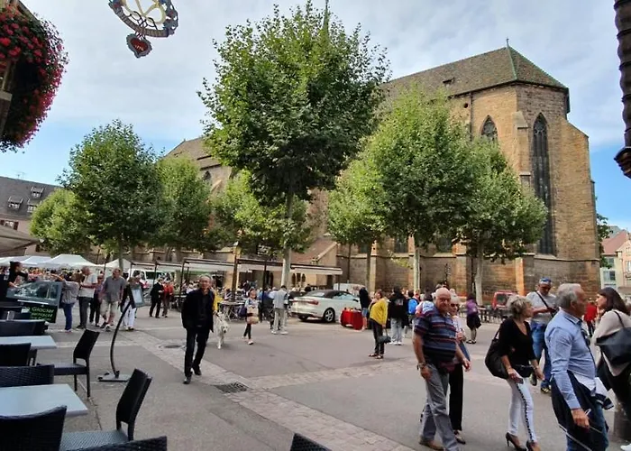Le Red St Léon : Lit Queen Size * Wifi * Idéal Couple Appartamento Colmar